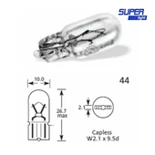 Super Light T10 Dipsiz Halojen Park Ampulü 12v 1 Adet - 1