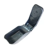 Sürgülü Kol Dayama Kolçak Siyah Kırmızı Dikişli - 5