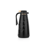 Schafer Kitchenhouse Mimoza Cam Termos 1,5 L-Siyah/Gold - 2