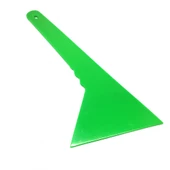 Uzun Saplı Eğik Ragle Arka Cam Filmi Çekme Aparatı Yeşil 33x13cm ONF103 - 1