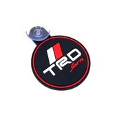 TRD Sport Yazılı Dekor Silikon Vantuzlu Cam Süsü 7.5cm - 1