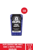 Olips Mini Mints Şekersiz Nane & Mentol Aromalı Şekerleme 12,5 gr - 12 Adet - 1