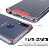 Samsung Galaxy A10S - Kılıf Şeffaf Sert Koruyucu Gard Silikon thumbnail 4