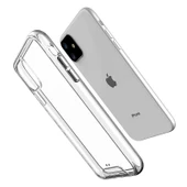 Apple iPhone 11 - Kılıf Şeffaf Sert Koruyucu Gard Silikon - 3