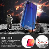 Xiaomi Redmi Note 7 - Kılıf Şeffaf Sert Koruyucu Gard Silikon - 6