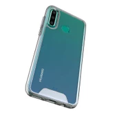 Huawei P30 Lite - Kılıf Şeffaf Sert Koruyucu Gard Silikon - 8