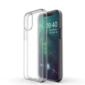 Apple iPhone 12 Mini - Kılıf Şeffaf Soft Slim Fitt Süper Silikon Kapak - 6