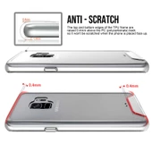 Samsung Galaxy S9 - Kılıf Şeffaf Sert Koruyucu Gard Silikon thumbnail 3