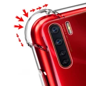 Oppo Reno 3 - Kılıf Kenar Köşe Korumalı Nitro Anti Shock Silikon thumbnail 4