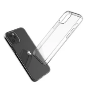 Apple iPhone 12 Mini - Kılıf Şeffaf Soft Slim Fitt Süper Silikon Kapak - 7