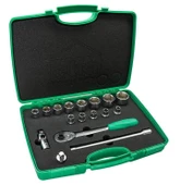 Elta 1/2'' Altı Köşe Lokma Anahtar Takımı 17 Parça - 1