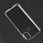 Samsung Galaxy M21 - Kılıf Şeffaf Soft Slim Fitt Süper Silikon Kapak thumbnail 4