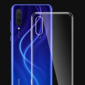 Xiaomi Mi 9 Lite - Kılıf Şeffaf Soft Slim Fitt Süper Silikon Kapak - 5