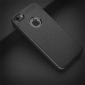 Apple iPhone 5 - Kılıf Auto Focus Karbon Niss Silikon Kapak - 4