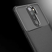 Xiaomi Redmi Note 8 Pro - Kılıf Auto Focus Karbon Negro Silikon Kapak - 6