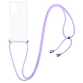 Samsung Galaxy Note 20 - Kılıf Şeffaf İp Askılı Koruyucu X-rop Kapak thumbnail 6