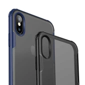 Apple iPhone X - Kılıf Koruyucu Sert Volks Kapak - 7