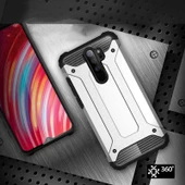 Xiaomi Redmi Note 8 Pro - Kılıf Çift Katman Zırh Tank Crash Military Kapak - 5