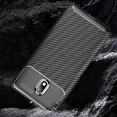 Xiaomi Redmi 8A - Kılıf Auto Focus Karbon Negro Silikon Kapak - 5