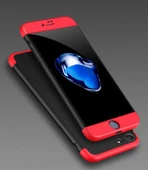 Apple iPhone 8 - Kılıf Parmak izi Yapmayan 3 Parça Ays Kapak - 3