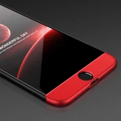 Apple iPhone 8 Plus - Kılıf Parmak izi Yapmayan 3 Parça Ays Kapak thumbnail 2