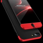 Apple iPhone 8 Plus - Kılıf Parmak izi Yapmayan 3 Parça Ays Kapak thumbnail 6