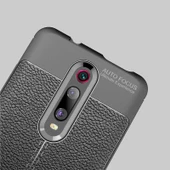 Xiaomi Mi 9T - Kılıf Auto Focus Karbon Niss Silikon Kapak - 5