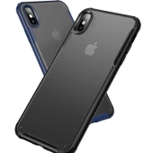 Apple iPhone X - Kılıf Koruyucu Sert Volks Kapak - 2