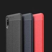 Samsung Galaxy A70 - Kılıf Auto Focus Karbon Niss Silikon Kapak - 2