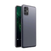 Samsung Galaxy M51 - Kılıf Şeffaf Soft Slim Fitt Süper Silikon Kapak thumbnail 7