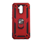 Huawei Mate 20 Lite - Kılıf Yüzüklü Zırh Tank Vega Kapak - 1