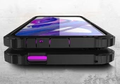 Huawei P Smart Pro 2019 - Kılıf Çift Katman Zırh Tank Crash Military Kapak - 3