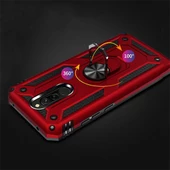 Xiaomi Redmi 8 - Kılıf Yüzüklü Zırh Tank Vega Kapak - 3