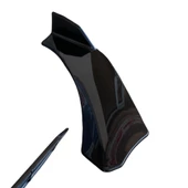 Universal Piano Black 3 Parça Ön Lip Tampon Eki ONL83 - 3