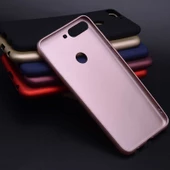 Huawei Y7 2018 - Kılıf Mat Soft Premier Silikon Kapak - 4