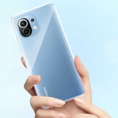 Xiaomi Mi 11 Lite - Kılıf Kamera Korumalı Süper Silikon Kapak thumbnail 4