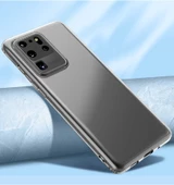 Samsung Galaxy S20 Ultra - Kılıf Kamera Korumalı Süper Silikon Kapak - 4