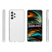 Samsung Galaxy A73 - Kılıf Şeffaf Soft Slim Fitt Süper Silikon Kapak - 2