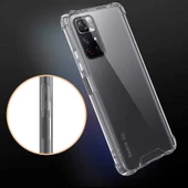 Xiaomi Redmi Note 11T 5G - Kılıf Kenar Köşe Korumalı Nitro Anti Shock Silikon thumbnail 6