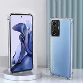 Xiaomi Mi 11T 5G - Kılıf Kenar Köşe Korumalı Nitro Anti Shock Silikon thumbnail 3