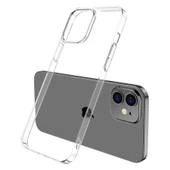 Apple iPhone 12 - Kılıf Sert Şeffaf Pürüzsüz Vonn Kapak thumbnail 1