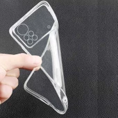 Xiaomi Poco X4 Pro 5G - Kılıf Şeffaf Soft Slim Fitt Süper Silikon Kapak - 7
