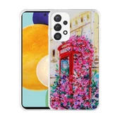 Samsung Galaxy A53 5G - Kılıf Simli Desenli Kamera Korumalı Parlak Popy Kapak - 1