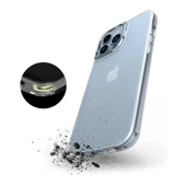 Apple iPhone 13 Pro - Kılıf Stand Olan Şeffaf Pürüzsüz Sert Skuba Kapak - 8