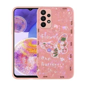 Samsung Galaxy A23 - Kılıf Desenli Sert Silikon Mumila Kapak thumbnail 1