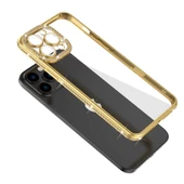 Apple iPhone 13 Pro - Kılıf Kamera Korumalı Taşlı Mina Kapak thumbnail 3