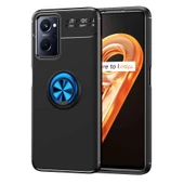 Oppo A36 - Kılıf Yüzüklü Karbon Ravel Silikon Kapak - 1