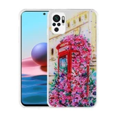 Xiaomi Redmi Note 10S - Kılıf Simli Desenli Kamera Korumalı Parlak Popy Kapak thumbnail 1