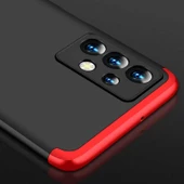 Samsung Galaxy A13 4G - Kılıf Parmak izi Yapmayan 3 Parça Ays Kapak thumbnail 5