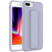 Apple iPhone 8 Plus - Kılıf Mat Koruyucu El Tutacaklı Stand Olabilen Qstand Kapak - 1